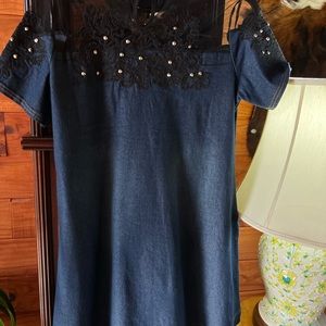Preloved Blue jeans Dress